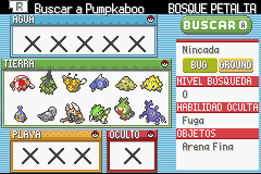 Bosque Petalia en Pokémon Quetzal