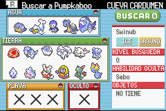 Cueva Cardumen en Pokémon Quetzal