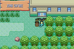 Zona Safari en Pokémon Quetzal