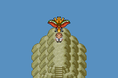 Ubicación de Ho-Oh en Pokémon Quetzal