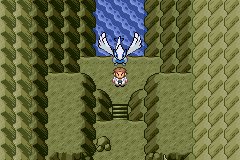 Ubicación de Lugia en Pokémon Quetzal